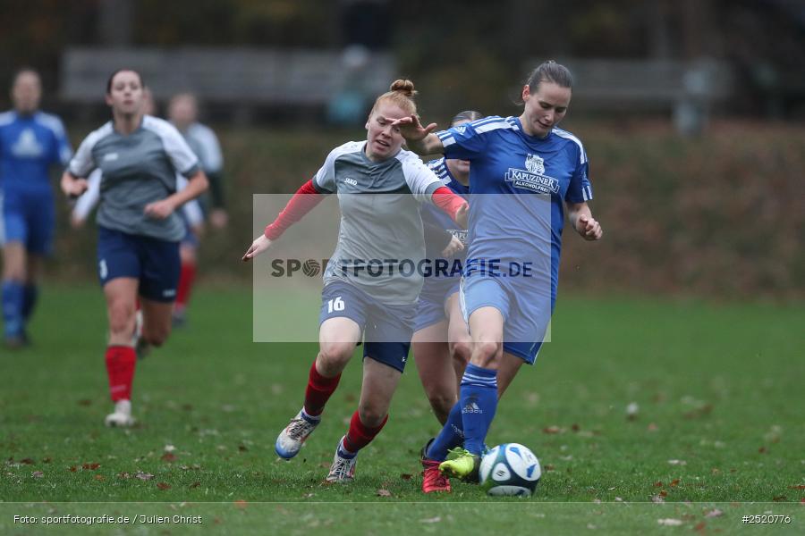 sport, action, Sportgelände, Fussball, FFC Adelsberg-Karsbach, FFC, DJK Stadelschwarzach, DJK, Bezirksoberliga Frauen, BFV, Adelsberg, 8. Spieltag, 02.11.2025 - Bild-ID: 2520776
