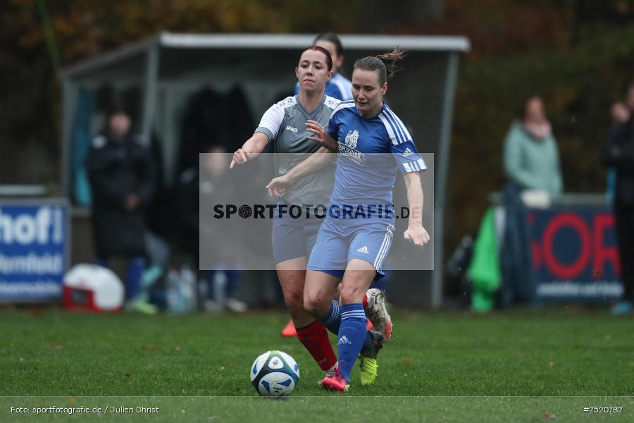 sport, action, Sportgelände, Fussball, FFC Adelsberg-Karsbach, FFC, DJK Stadelschwarzach, DJK, Bezirksoberliga Frauen, BFV, Adelsberg, 8. Spieltag, 02.11.2025 - Bild-ID: 2520782