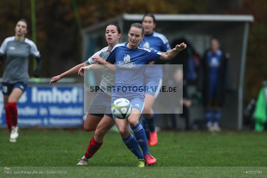 sport, action, Sportgelände, Fussball, FFC Adelsberg-Karsbach, FFC, DJK Stadelschwarzach, DJK, Bezirksoberliga Frauen, BFV, Adelsberg, 8. Spieltag, 02.11.2025 - Bild-ID: 2520783