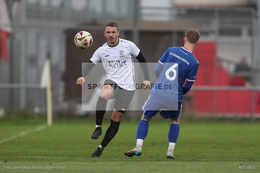 sport, action, TSV Lohr, TSV Heimbuchenthal, Sportgelände, Lohr am Main, Fussball, Bezirksliga Unterfranken West, BFV, 16. Spieltag, 02.11.2025 - Bild-ID: 2520833