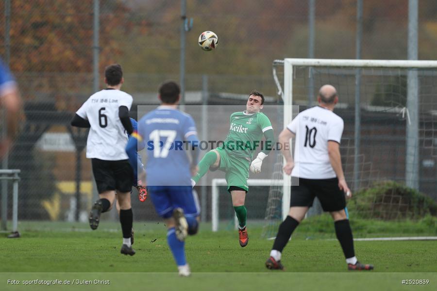 sport, action, TSV Lohr, TSV Heimbuchenthal, Sportgelände, Lohr am Main, Fussball, Bezirksliga Unterfranken West, BFV, 16. Spieltag, 02.11.2025 - Bild-ID: 2520839
