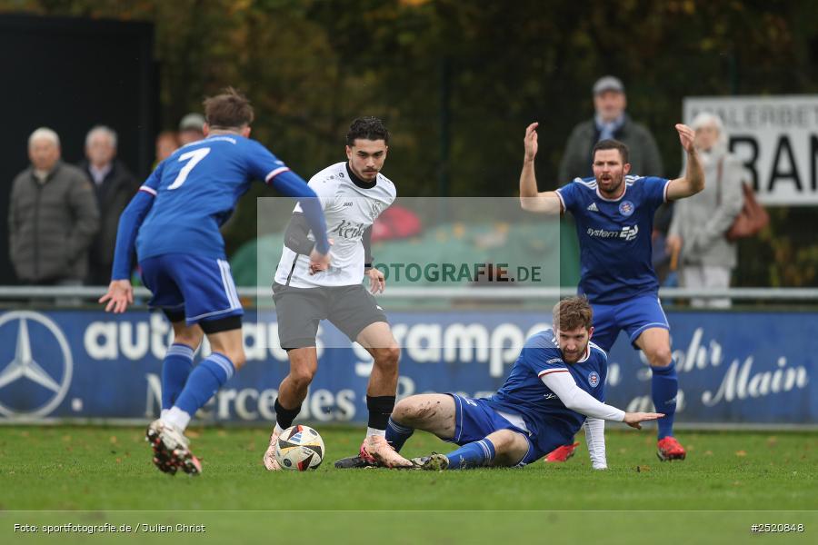 sport, action, TSV Lohr, TSV Heimbuchenthal, Sportgelände, Lohr am Main, Fussball, Bezirksliga Unterfranken West, BFV, 16. Spieltag, 02.11.2025 - Bild-ID: 2520848