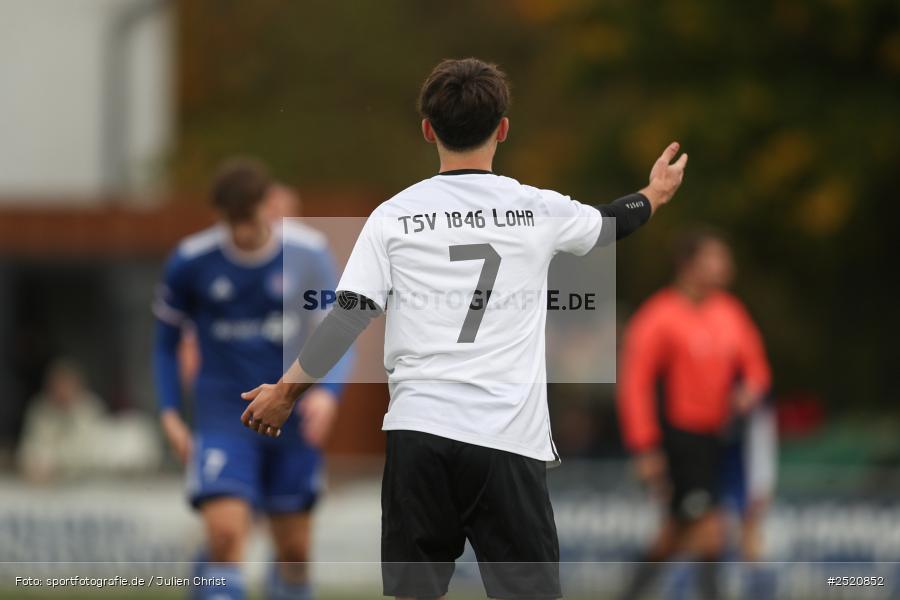 sport, action, TSV Lohr, TSV Heimbuchenthal, Sportgelände, Lohr am Main, Fussball, Bezirksliga Unterfranken West, BFV, 16. Spieltag, 02.11.2025 - Bild-ID: 2520852