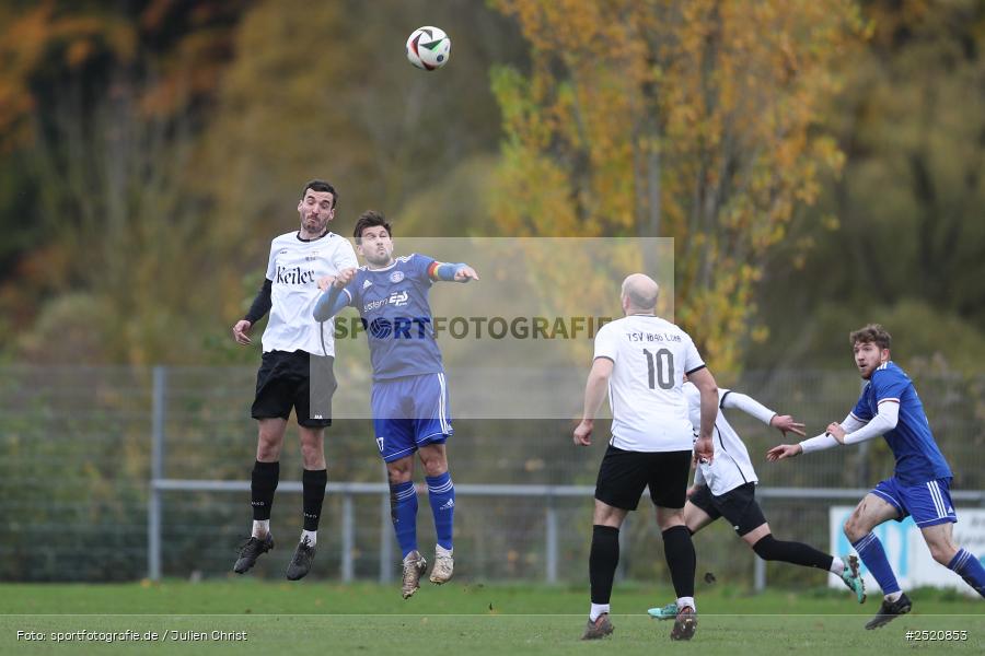 sport, action, TSV Lohr, TSV Heimbuchenthal, Sportgelände, Lohr am Main, Fussball, Bezirksliga Unterfranken West, BFV, 16. Spieltag, 02.11.2025 - Bild-ID: 2520853