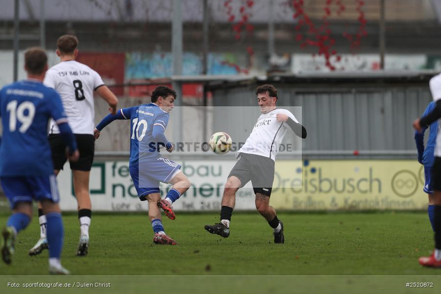 sport, action, TSV Lohr, TSV Heimbuchenthal, Sportgelände, Lohr am Main, Fussball, Bezirksliga Unterfranken West, BFV, 16. Spieltag, 02.11.2025 - Bild-ID: 2520872