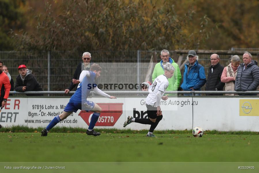 sport, action, TSV Lohr, TSV Heimbuchenthal, Sportgelände, Lohr am Main, Fussball, Bezirksliga Unterfranken West, BFV, 16. Spieltag, 02.11.2025 - Bild-ID: 2520905