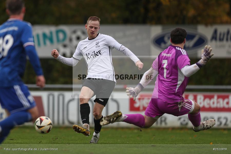 sport, action, TSV Lohr, TSV Heimbuchenthal, Sportgelände, Lohr am Main, Fussball, Bezirksliga Unterfranken West, BFV, 16. Spieltag, 02.11.2025 - Bild-ID: 2520919