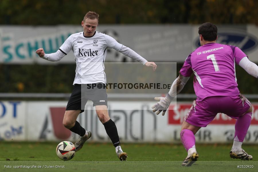 sport, action, TSV Lohr, TSV Heimbuchenthal, Sportgelände, Lohr am Main, Fussball, Bezirksliga Unterfranken West, BFV, 16. Spieltag, 02.11.2025 - Bild-ID: 2520920