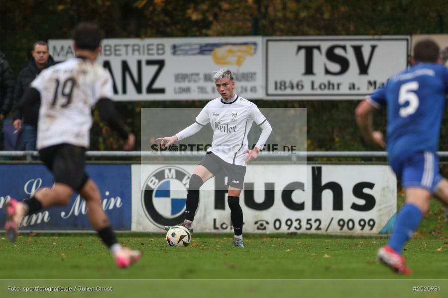 sport, action, TSV Lohr, TSV Heimbuchenthal, Sportgelände, Lohr am Main, Fussball, Bezirksliga Unterfranken West, BFV, 16. Spieltag, 02.11.2025 - Bild-ID: 2520931