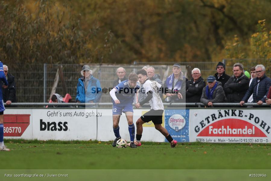 sport, action, TSV Lohr, TSV Heimbuchenthal, Sportgelände, Lohr am Main, Fussball, Bezirksliga Unterfranken West, BFV, 16. Spieltag, 02.11.2025 - Bild-ID: 2520936