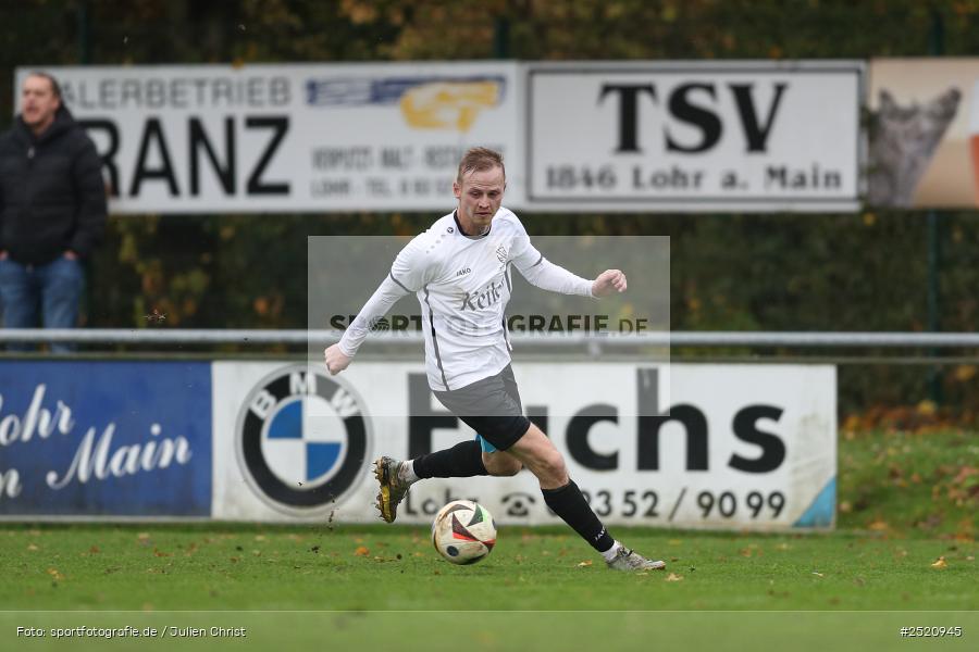 sport, action, TSV Lohr, TSV Heimbuchenthal, Sportgelände, Lohr am Main, Fussball, Bezirksliga Unterfranken West, BFV, 16. Spieltag, 02.11.2025 - Bild-ID: 2520945