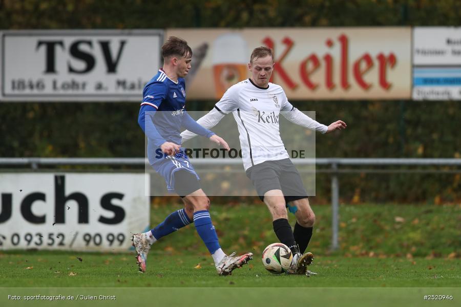sport, action, TSV Lohr, TSV Heimbuchenthal, Sportgelände, Lohr am Main, Fussball, Bezirksliga Unterfranken West, BFV, 16. Spieltag, 02.11.2025 - Bild-ID: 2520946