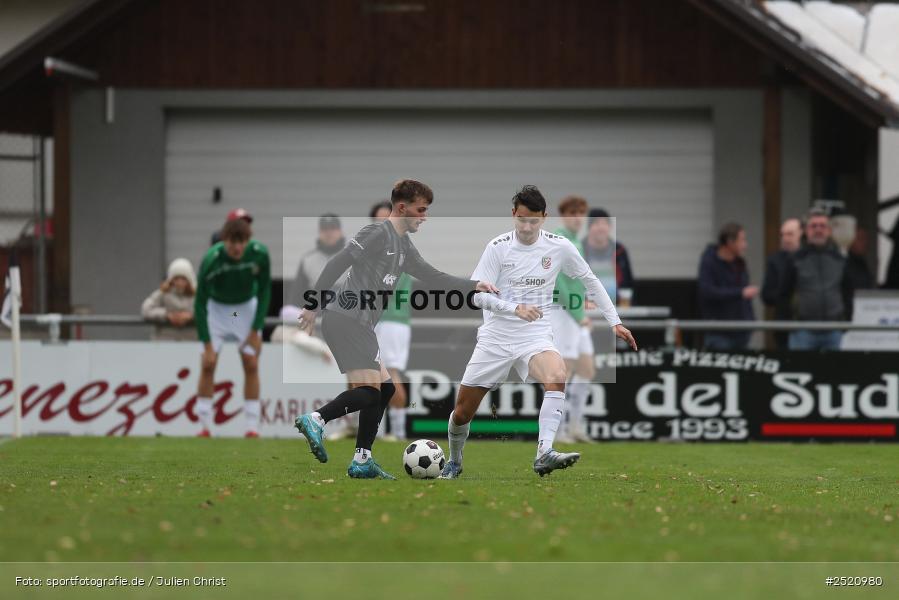 sport, action, TSV Karlburg, TSV Abtswind, Landesliga Nordwest, Karlburg, KAR, Fussball, Fundamentum Sportpark, BFV, ABT, 18. Spieltag, 02.11.2025 - Bild-ID: 2520980