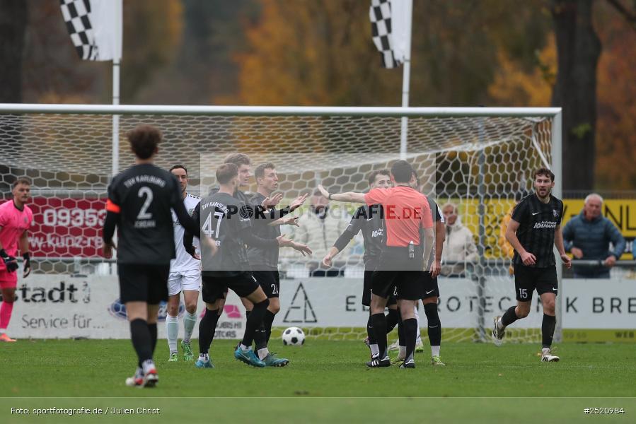 sport, action, TSV Karlburg, TSV Abtswind, Landesliga Nordwest, Karlburg, KAR, Fussball, Fundamentum Sportpark, BFV, ABT, 18. Spieltag, 02.11.2025 - Bild-ID: 2520984