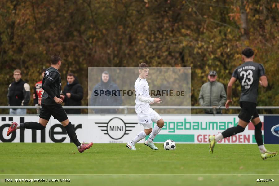 sport, action, TSV Karlburg, TSV Abtswind, Landesliga Nordwest, Karlburg, KAR, Fussball, Fundamentum Sportpark, BFV, ABT, 18. Spieltag, 02.11.2025 - Bild-ID: 2520994