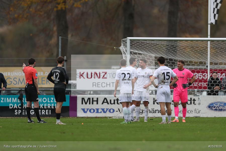 sport, action, TSV Karlburg, TSV Abtswind, Landesliga Nordwest, Karlburg, KAR, Fussball, Fundamentum Sportpark, BFV, ABT, 18. Spieltag, 02.11.2025 - Bild-ID: 2521029