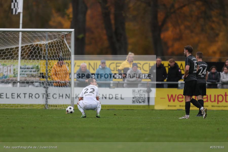 sport, action, TSV Karlburg, TSV Abtswind, Landesliga Nordwest, Karlburg, KAR, Fussball, Fundamentum Sportpark, BFV, ABT, 18. Spieltag, 02.11.2025 - Bild-ID: 2521030