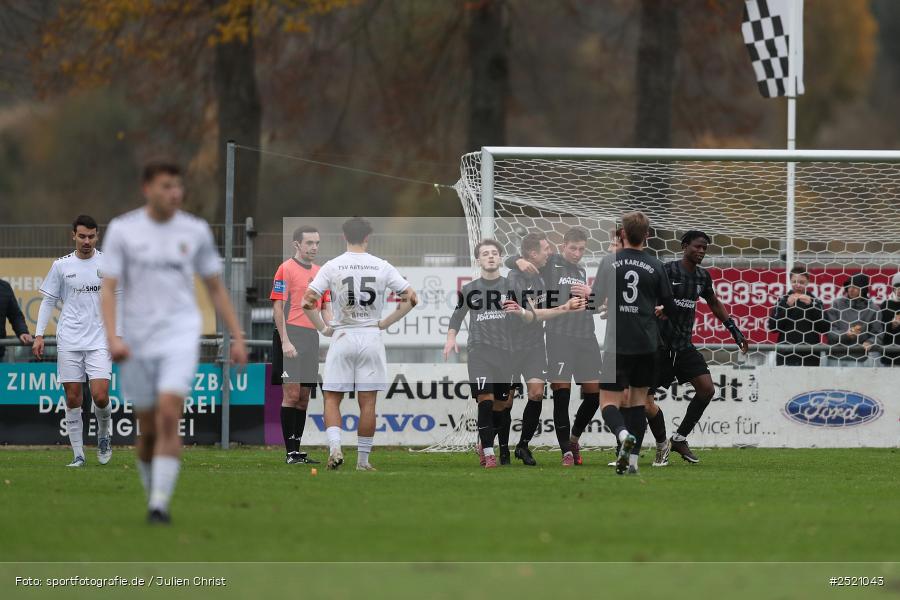sport, action, TSV Karlburg, TSV Abtswind, Landesliga Nordwest, Karlburg, KAR, Fussball, Fundamentum Sportpark, BFV, ABT, 18. Spieltag, 02.11.2025 - Bild-ID: 2521043