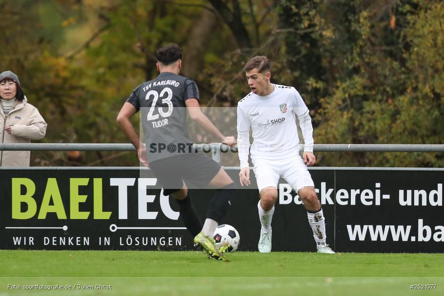 sport, action, TSV Karlburg, TSV Abtswind, Landesliga Nordwest, Karlburg, KAR, Fussball, Fundamentum Sportpark, BFV, ABT, 18. Spieltag, 02.11.2025 - Bild-ID: 2521077