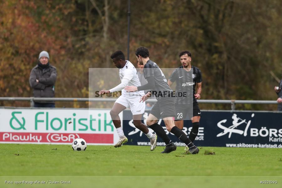 sport, action, TSV Karlburg, TSV Abtswind, Landesliga Nordwest, Karlburg, KAR, Fussball, Fundamentum Sportpark, BFV, ABT, 18. Spieltag, 02.11.2025 - Bild-ID: 2521090