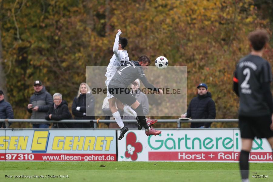 sport, action, TSV Karlburg, TSV Abtswind, Landesliga Nordwest, Karlburg, KAR, Fussball, Fundamentum Sportpark, BFV, ABT, 18. Spieltag, 02.11.2025 - Bild-ID: 2521104