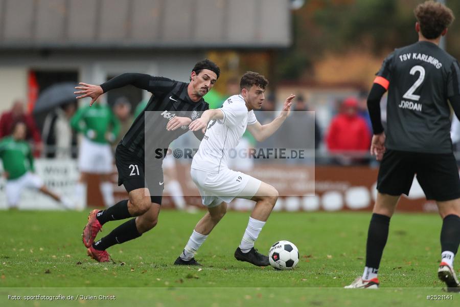 sport, action, TSV Karlburg, TSV Abtswind, Landesliga Nordwest, Karlburg, KAR, Fussball, Fundamentum Sportpark, BFV, ABT, 18. Spieltag, 02.11.2025 - Bild-ID: 2521141