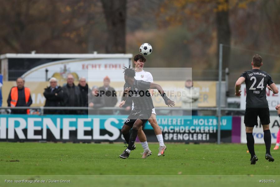 sport, action, TSV Karlburg, TSV Abtswind, Landesliga Nordwest, Karlburg, KAR, Fussball, Fundamentum Sportpark, BFV, ABT, 18. Spieltag, 02.11.2025 - Bild-ID: 2521176