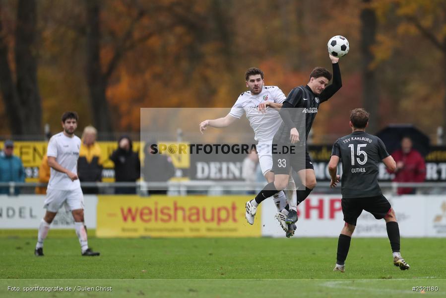 sport, action, TSV Karlburg, TSV Abtswind, Landesliga Nordwest, Karlburg, KAR, Fussball, Fundamentum Sportpark, BFV, ABT, 18. Spieltag, 02.11.2025 - Bild-ID: 2521180