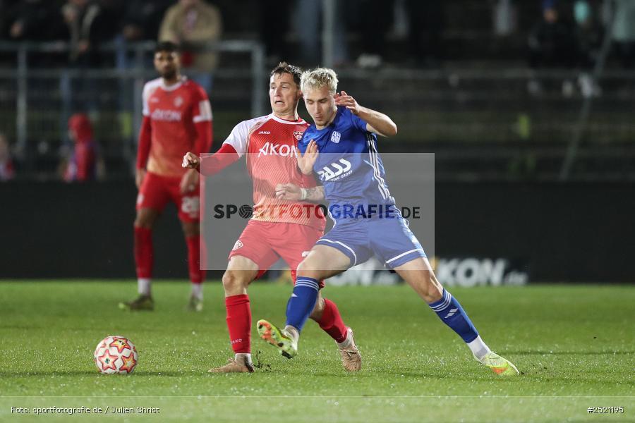 AKON Arena, Würzburg, 04.11.2025, sport, action, Fussball, BFV, Viertelfinale, BFV-Verbandspokal, SVA, FWK, SV Viktoria Aschaffenburg, FC Würzburger Kickers - Bild-ID: 2521195