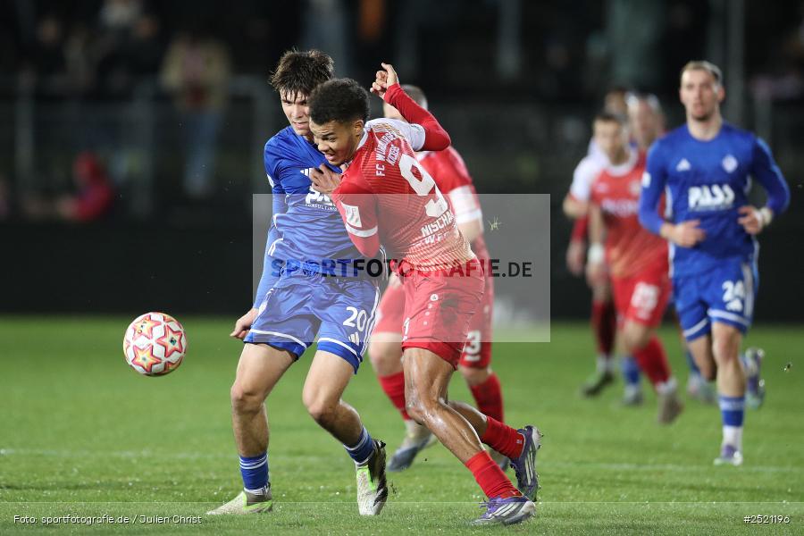 AKON Arena, Würzburg, 04.11.2025, sport, action, Fussball, BFV, Viertelfinale, BFV-Verbandspokal, SVA, FWK, SV Viktoria Aschaffenburg, FC Würzburger Kickers - Bild-ID: 2521196
