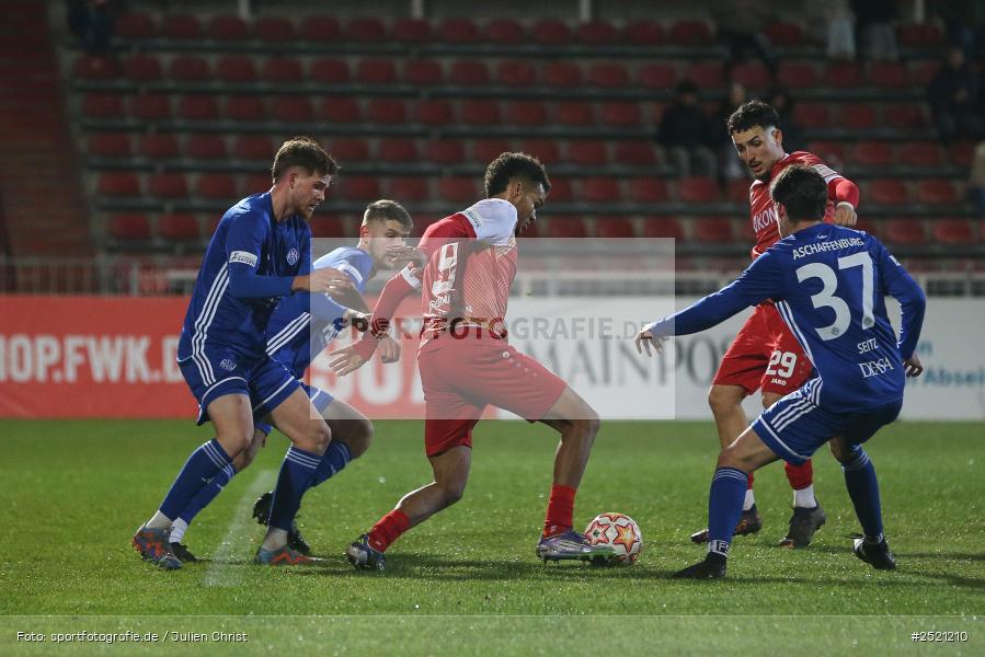 sport, action, Würzburg, Viertelfinale, SVA, SV Viktoria Aschaffenburg, Fussball, FWK, FC Würzburger Kickers, BFV-Verbandspokal, BFV, AKON Arena, 04.11.2025 - Bild-ID: 2521210