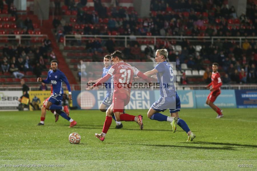 sport, action, Würzburg, Viertelfinale, SVA, SV Viktoria Aschaffenburg, Fussball, FWK, FC Würzburger Kickers, BFV-Verbandspokal, BFV, AKON Arena, 04.11.2025 - Bild-ID: 2521212