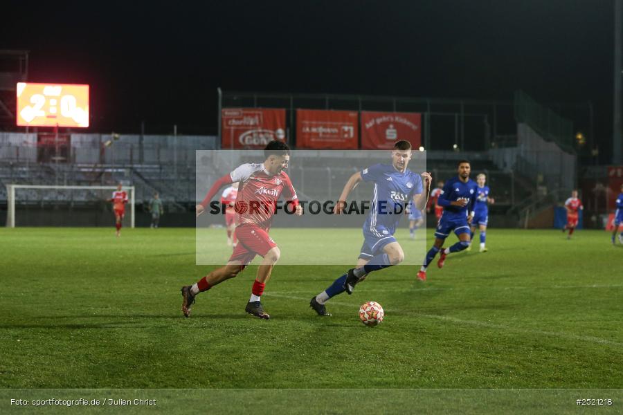 sport, action, Würzburg, Viertelfinale, SVA, SV Viktoria Aschaffenburg, Fussball, FWK, FC Würzburger Kickers, BFV-Verbandspokal, BFV, AKON Arena, 04.11.2025 - Bild-ID: 2521218