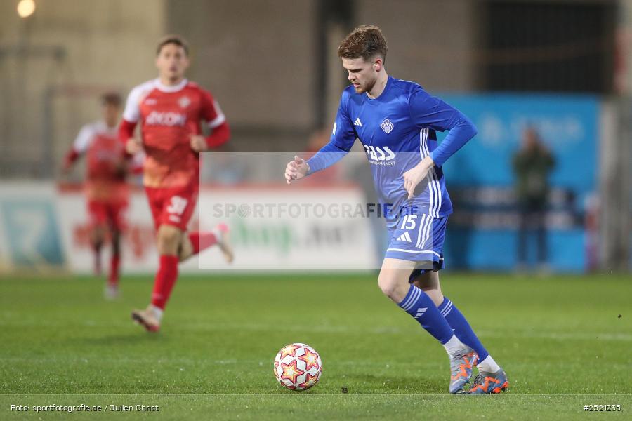 sport, action, Würzburg, Viertelfinale, SVA, SV Viktoria Aschaffenburg, Fussball, FWK, FC Würzburger Kickers, BFV-Verbandspokal, BFV, AKON Arena, 04.11.2025 - Bild-ID: 2521235