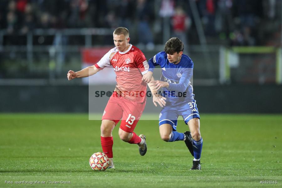 sport, action, Würzburg, Viertelfinale, SVA, SV Viktoria Aschaffenburg, Fussball, FWK, FC Würzburger Kickers, BFV-Verbandspokal, BFV, AKON Arena, 04.11.2025 - Bild-ID: 2521243