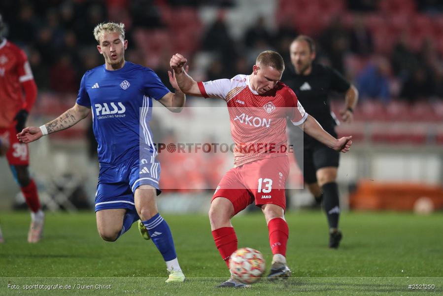 sport, action, Würzburg, Viertelfinale, SVA, SV Viktoria Aschaffenburg, Fussball, FWK, FC Würzburger Kickers, BFV-Verbandspokal, BFV, AKON Arena, 04.11.2025 - Bild-ID: 2521250