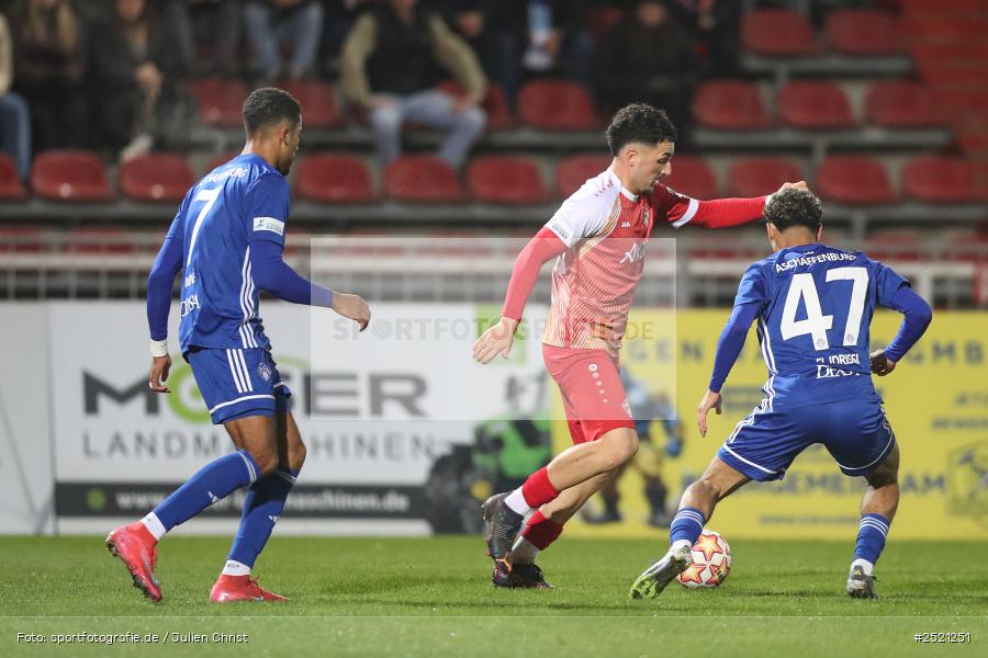 sport, action, Würzburg, Viertelfinale, SVA, SV Viktoria Aschaffenburg, Fussball, FWK, FC Würzburger Kickers, BFV-Verbandspokal, BFV, AKON Arena, 04.11.2025 - Bild-ID: 2521251