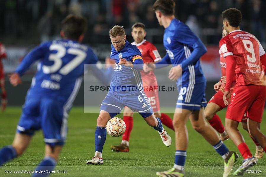 sport, action, Würzburg, Viertelfinale, SVA, SV Viktoria Aschaffenburg, Fussball, FWK, FC Würzburger Kickers, BFV-Verbandspokal, BFV, AKON Arena, 04.11.2025 - Bild-ID: 2521267
