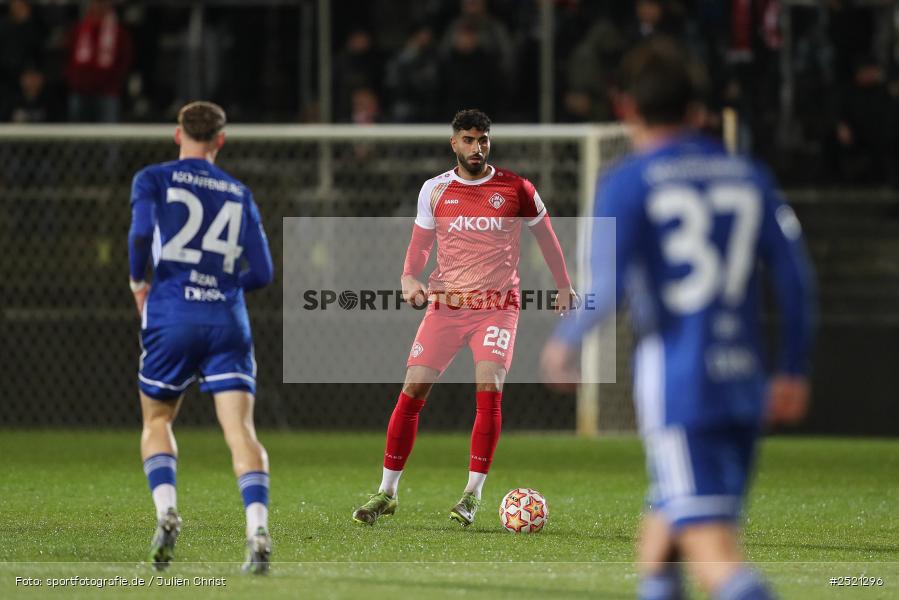 sport, action, Würzburg, Viertelfinale, SVA, SV Viktoria Aschaffenburg, Fussball, FWK, FC Würzburger Kickers, BFV-Verbandspokal, BFV, AKON Arena, 04.11.2025 - Bild-ID: 2521296