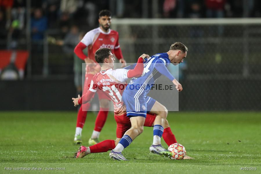 sport, action, Würzburg, Viertelfinale, SVA, SV Viktoria Aschaffenburg, Fussball, FWK, FC Würzburger Kickers, BFV-Verbandspokal, BFV, AKON Arena, 04.11.2025 - Bild-ID: 2521303