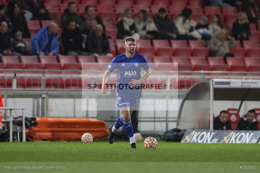 sport, action, Würzburg, Viertelfinale, SVA, SV Viktoria Aschaffenburg, Fussball, FWK, FC Würzburger Kickers, BFV-Verbandspokal, BFV, AKON Arena, 04.11.2025 - Bild-ID: 2521307