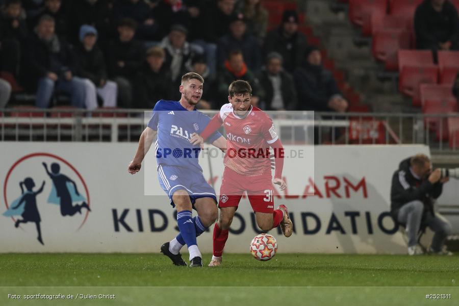 sport, action, Würzburg, Viertelfinale, SVA, SV Viktoria Aschaffenburg, Fussball, FWK, FC Würzburger Kickers, BFV-Verbandspokal, BFV, AKON Arena, 04.11.2025 - Bild-ID: 2521311