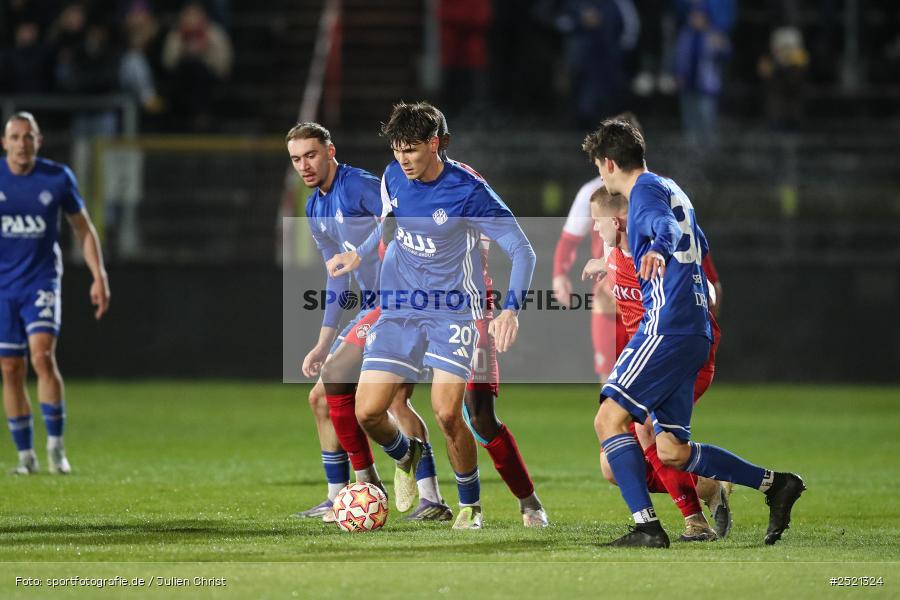 sport, action, Würzburg, Viertelfinale, SVA, SV Viktoria Aschaffenburg, Fussball, FWK, FC Würzburger Kickers, BFV-Verbandspokal, BFV, AKON Arena, 04.11.2025 - Bild-ID: 2521324