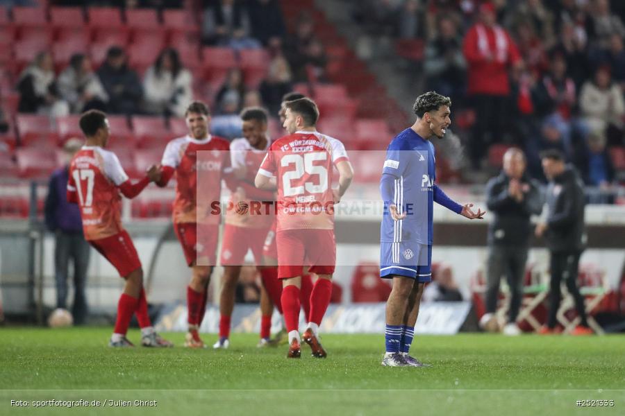 sport, action, Würzburg, Viertelfinale, SVA, SV Viktoria Aschaffenburg, Fussball, FWK, FC Würzburger Kickers, BFV-Verbandspokal, BFV, AKON Arena, 04.11.2025 - Bild-ID: 2521333