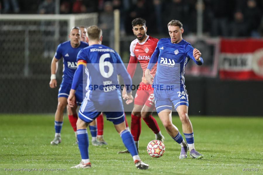 sport, action, Würzburg, Viertelfinale, SVA, SV Viktoria Aschaffenburg, Fussball, FWK, FC Würzburger Kickers, BFV-Verbandspokal, BFV, AKON Arena, 04.11.2025 - Bild-ID: 2521338