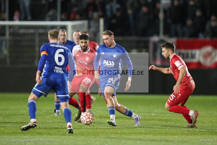 sport, action, Würzburg, Viertelfinale, SVA, SV Viktoria Aschaffenburg, Fussball, FWK, FC Würzburger Kickers, BFV-Verbandspokal, BFV, AKON Arena, 04.11.2025 - Bild-ID: 2521339