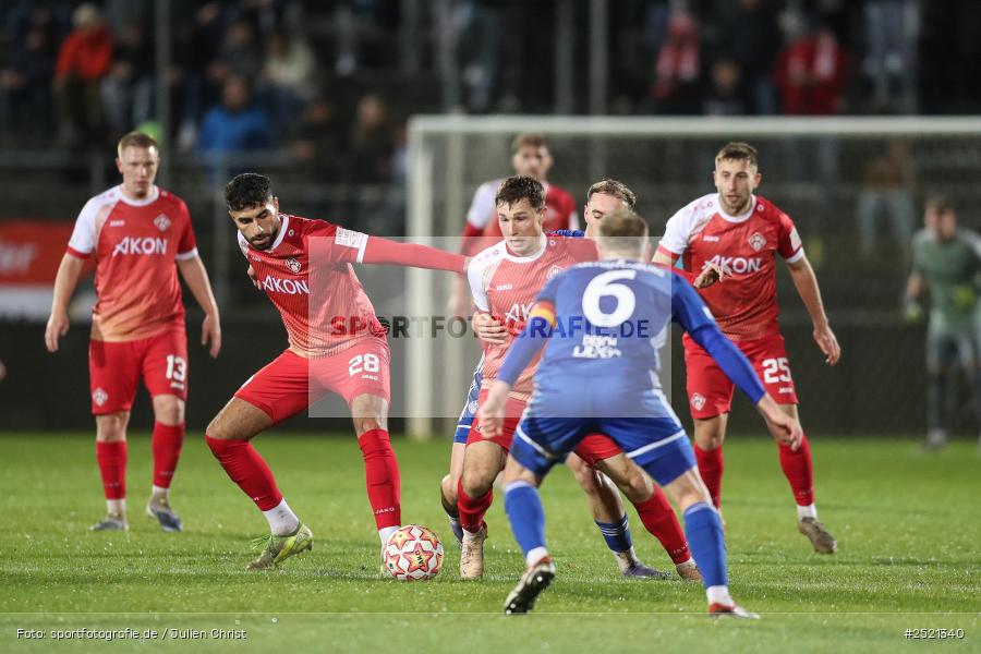sport, action, Würzburg, Viertelfinale, SVA, SV Viktoria Aschaffenburg, Fussball, FWK, FC Würzburger Kickers, BFV-Verbandspokal, BFV, AKON Arena, 04.11.2025 - Bild-ID: 2521340