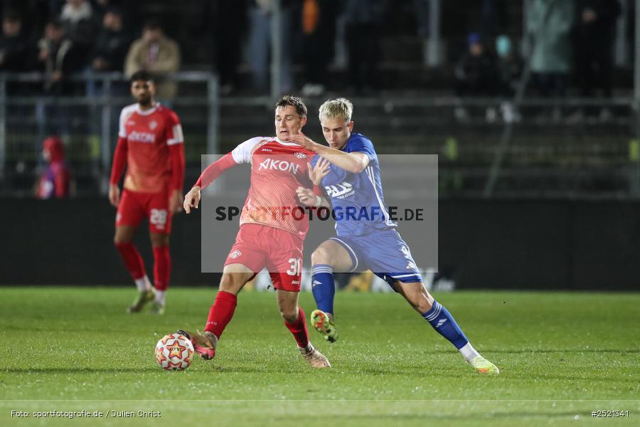 sport, action, Würzburg, Viertelfinale, SVA, SV Viktoria Aschaffenburg, Fussball, FWK, FC Würzburger Kickers, BFV-Verbandspokal, BFV, AKON Arena, 04.11.2025 - Bild-ID: 2521341