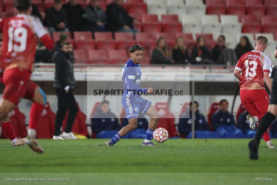 sport, action, Würzburg, Viertelfinale, SVA, SV Viktoria Aschaffenburg, Fussball, FWK, FC Würzburger Kickers, BFV-Verbandspokal, BFV, AKON Arena, 04.11.2025 - Bild-ID: 2521354