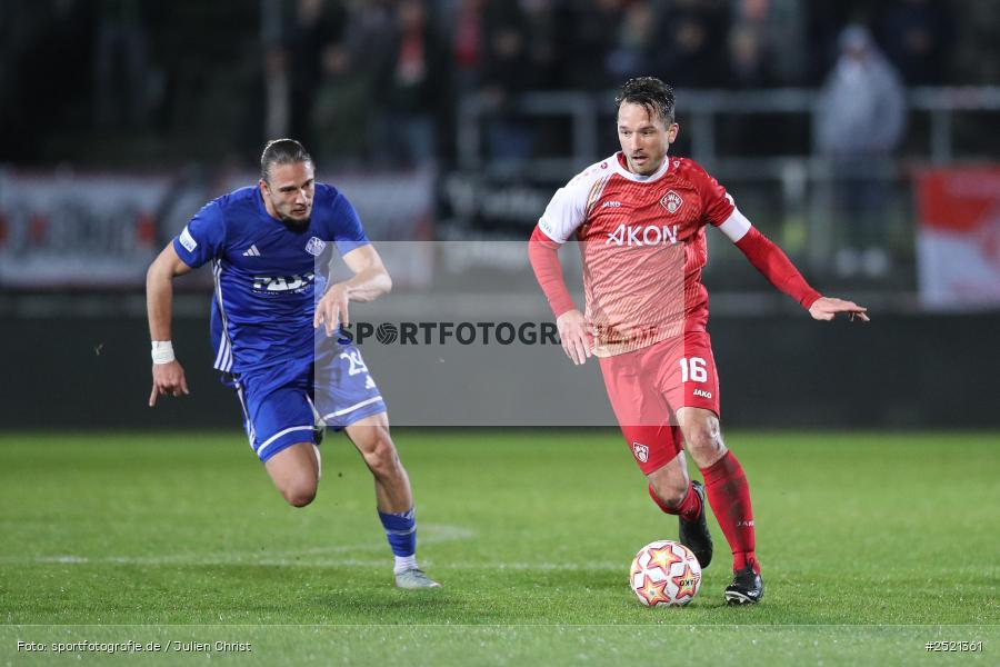 sport, action, Würzburg, Viertelfinale, SVA, SV Viktoria Aschaffenburg, Fussball, FWK, FC Würzburger Kickers, BFV-Verbandspokal, BFV, AKON Arena, 04.11.2025 - Bild-ID: 2521361